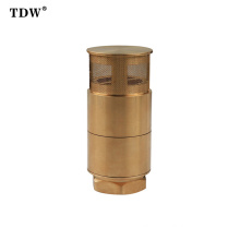 TDW Brass Foot Check Valve For Fuel Dispenser Transfer Pipe